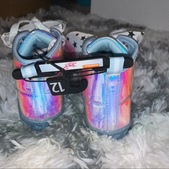 Jojo Siwa Galactic Iridescent High Top Sneakers - Picture 4 of 7